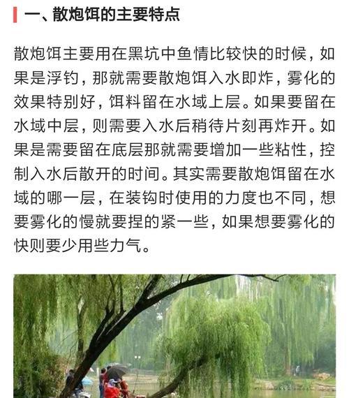 深秋黑坑垂钓混养池技巧与方法（钓友必备）