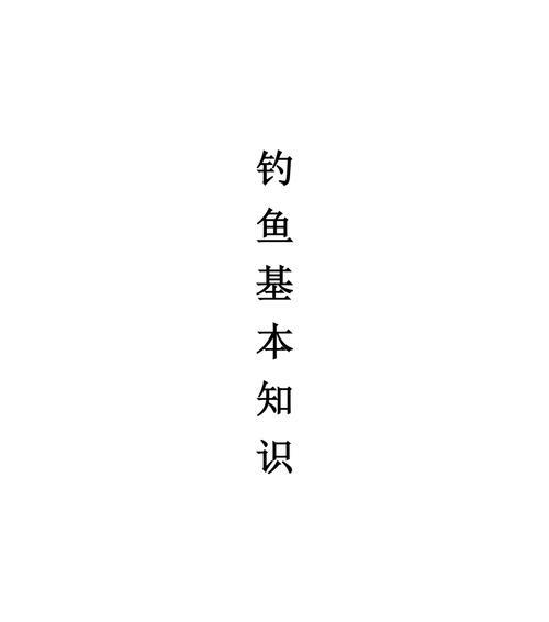 钓鱼基础知识技巧有哪些？如何快速掌握？