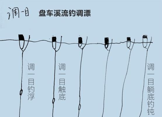 钓鱼技巧如何调漂找底？一次学会精准定位水底！